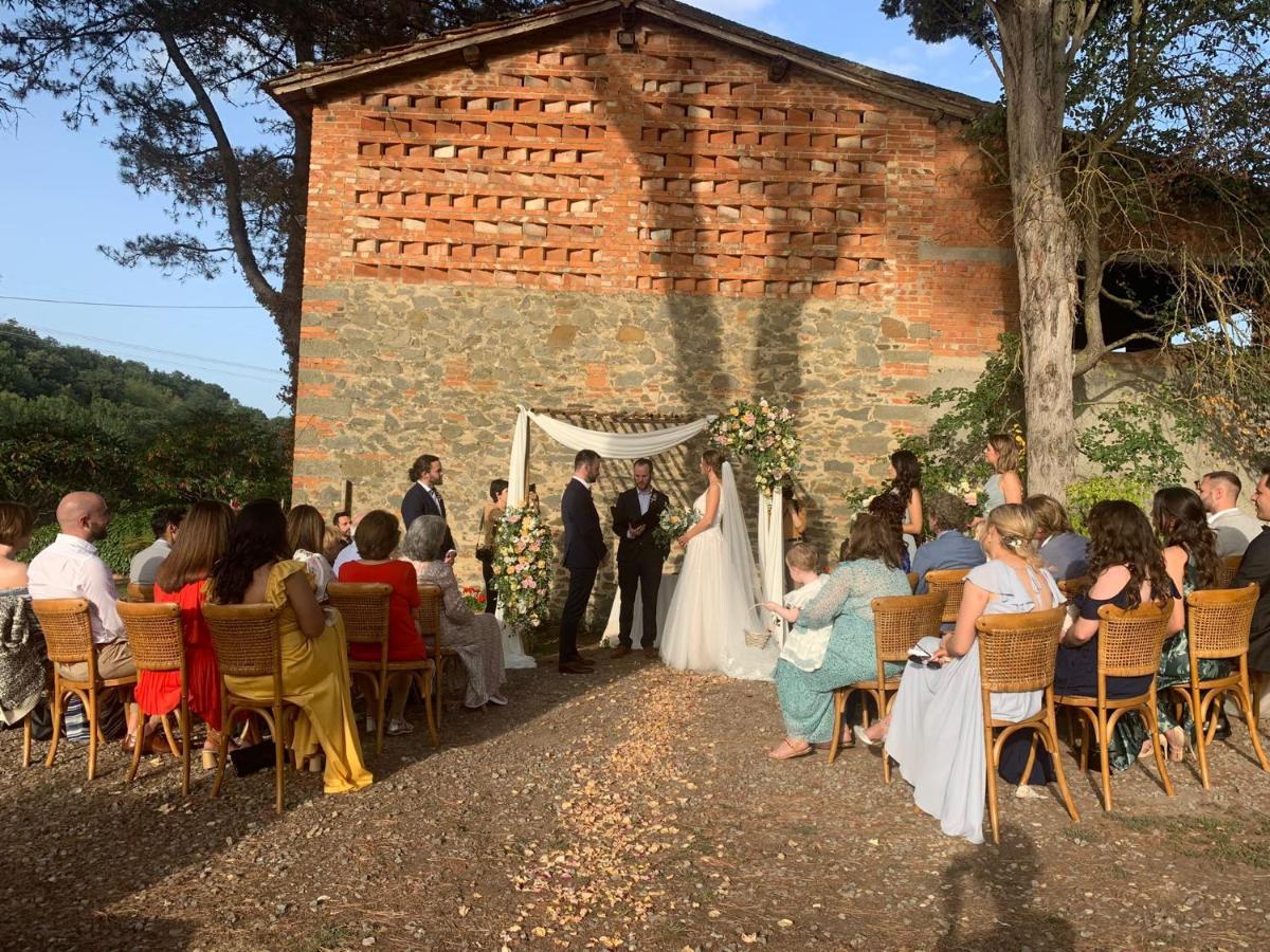 Villa Poggio Di Gaville Meleto Bagian luar foto